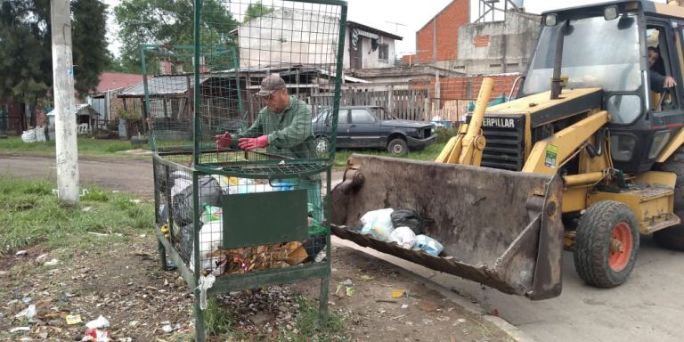 MERLO: Operativos de limpieza en Parque San Martín