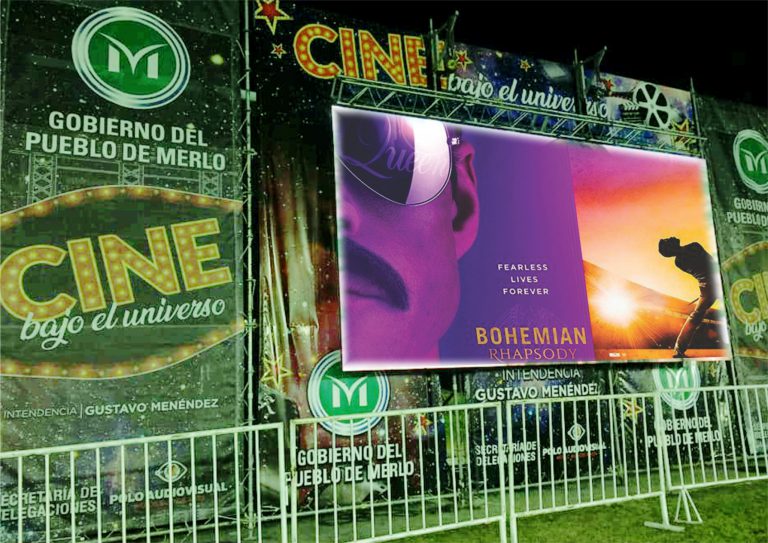 MERLO: Nueva jornada de cine abierto y gratuito en el Parque de la Unidad Nacional