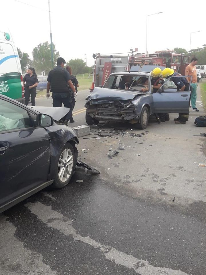 MERLO: Terrible accidente vial en el Camino de la Ribera