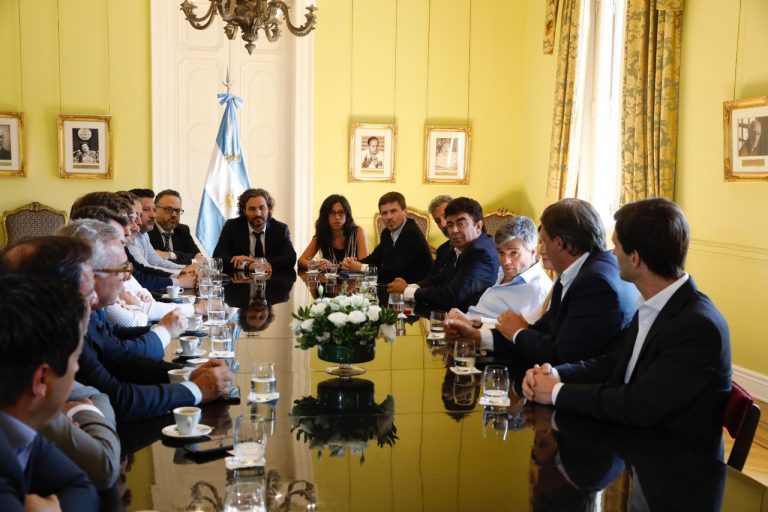 “Después de cuatro años los intendentes volvimos a entrar a la Casa Rosada para llevarles soluciones a los argentinos” ▬ Fernando Espinoza