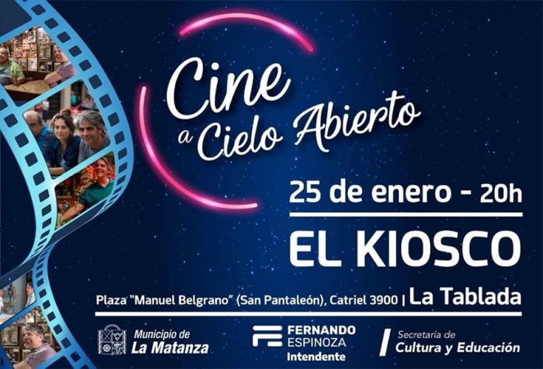 Sábado cultural y de cine en La Tablada