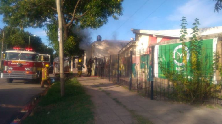 Merlo: Incendio y vandalismo en la Escuela Nro. 43