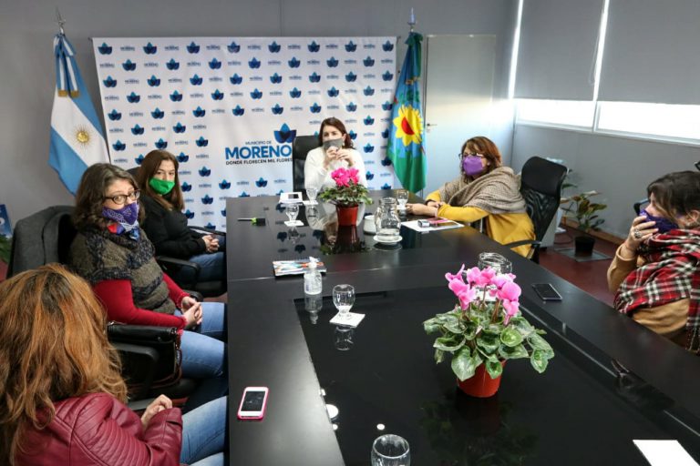Moreno: Mariel Fernández firmó un convenio con la Ministra Estela Díaz