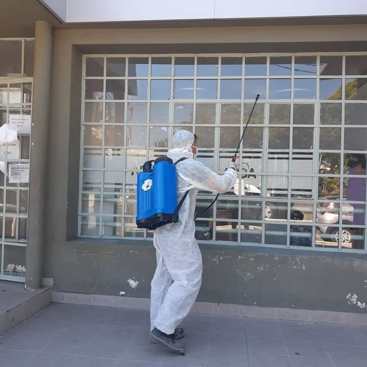 El Municipio de La Matanza aseguró nuevos operativos de desinfección y limpieza