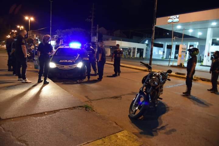 Merlo: La Policía y el Municipio reforzaron los operativos nocturnos de control