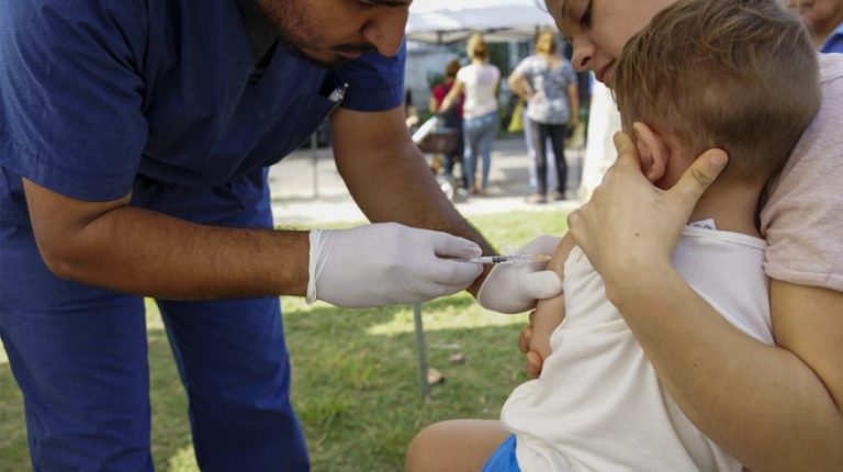 Vuelve la vacunación gratuita de calendario a Aldo Bonzi