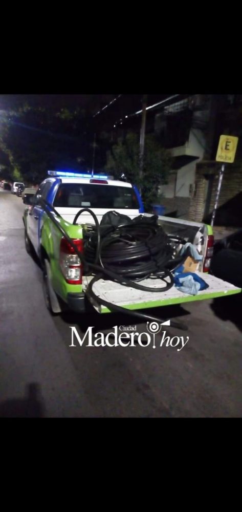 Ciudad Madero: Robo de cables en Pintos y Talcahuano