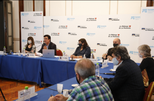 Covid-19 en La Matanza: Espinoza se reunió con el Consejo Operativo de Emergencia