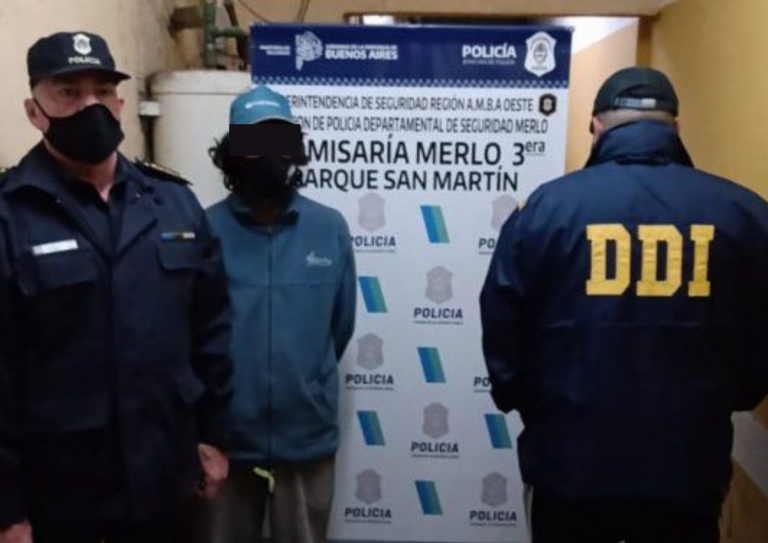 Merlo: Capturaron al asesino de la mujer hallada en un terreno de Parque San Martín