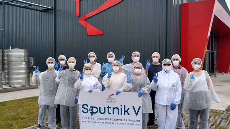 Rusia aprobó las dosis de Sputnik V fabricadas en Argentina