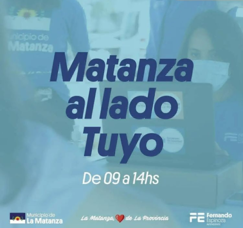 Continúan las jornadas del programa “Matanza al Lado Tuyo” en González Catán y Virrey del Pino