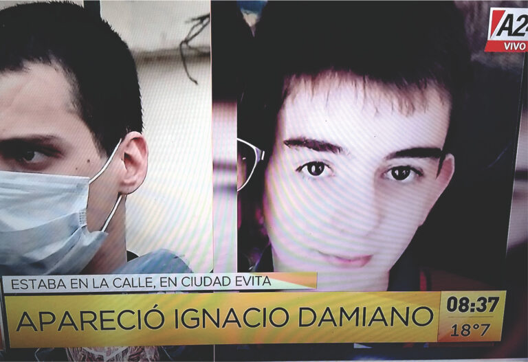 Apareció Ignacio Damiano, el nene de 13 años visto por última vez este lunes en Liniers