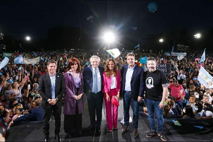 Merlo: El Frente de Todos cerró campaña en el Parque Néstor Kirchner