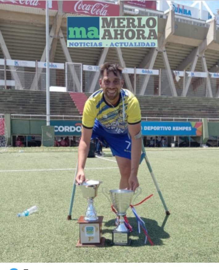 Merlense triunfó en la Liga de Fútbol de Amputados