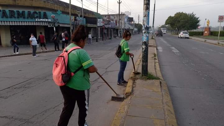 Merlo: Continúan los operativos de limpieza en Mariano Acosta