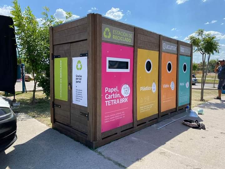 Nueva estación de reciclaje en Merlo Norte
