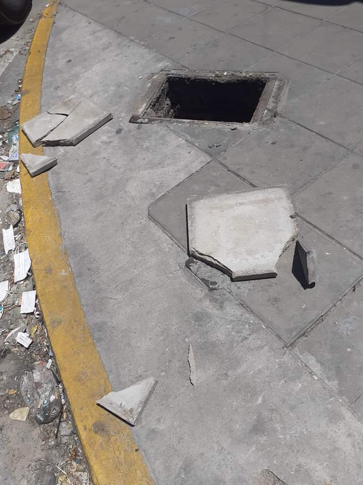 La Tablada: Denuncian un accidente en la vía pública