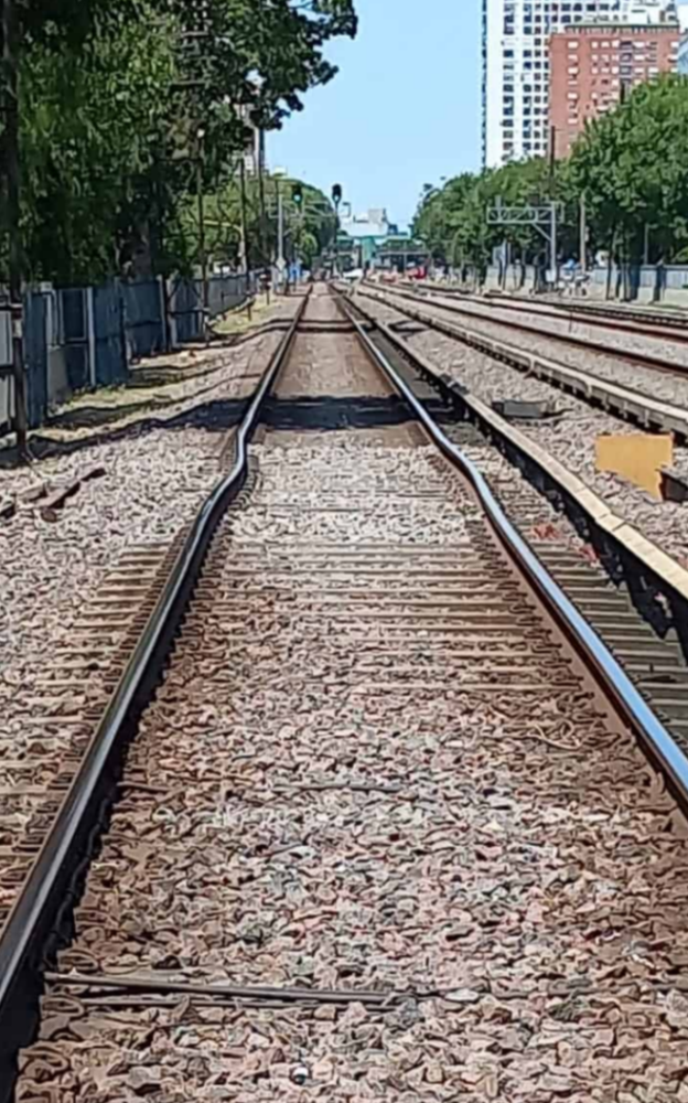 Colapso en el servicio de trenes Belgrano Sur y Sarmiento por las altas temperaturas