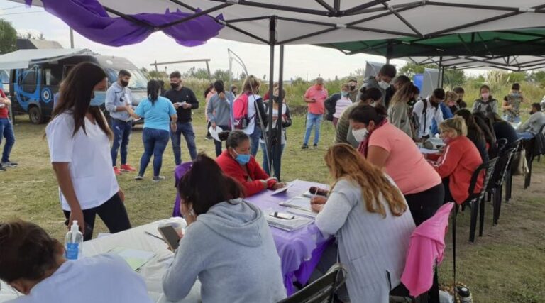 Moreno: El operativo “Amor por el Barrio” continúa en Las Catonas