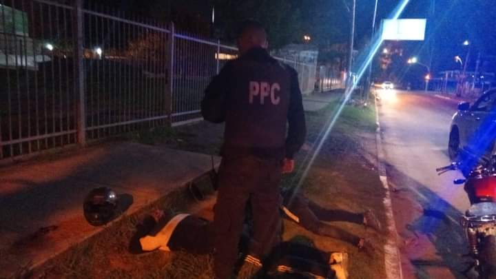 Merlo: Personal de Protección Ciudadana detuvo a dos motochorros