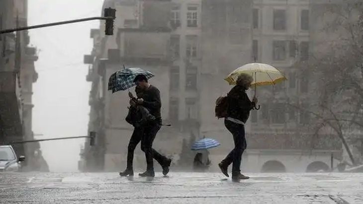 Alerta meteorológica por fuertes tormentas en la provincia de Buenos Aires