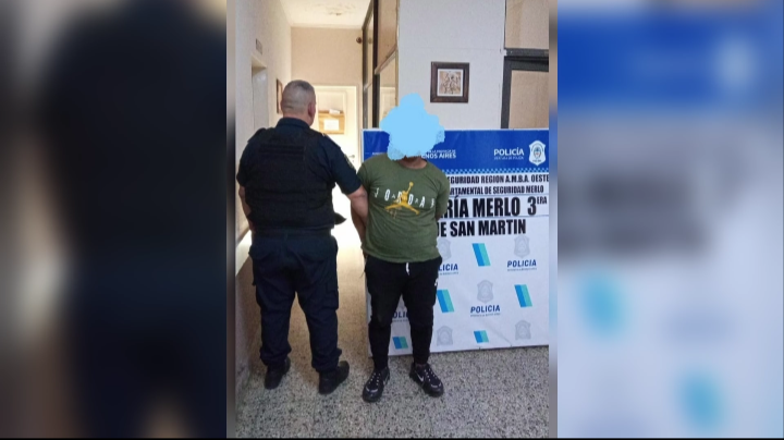 Merlo: Otro delincuente detenido en Parque San Martín
