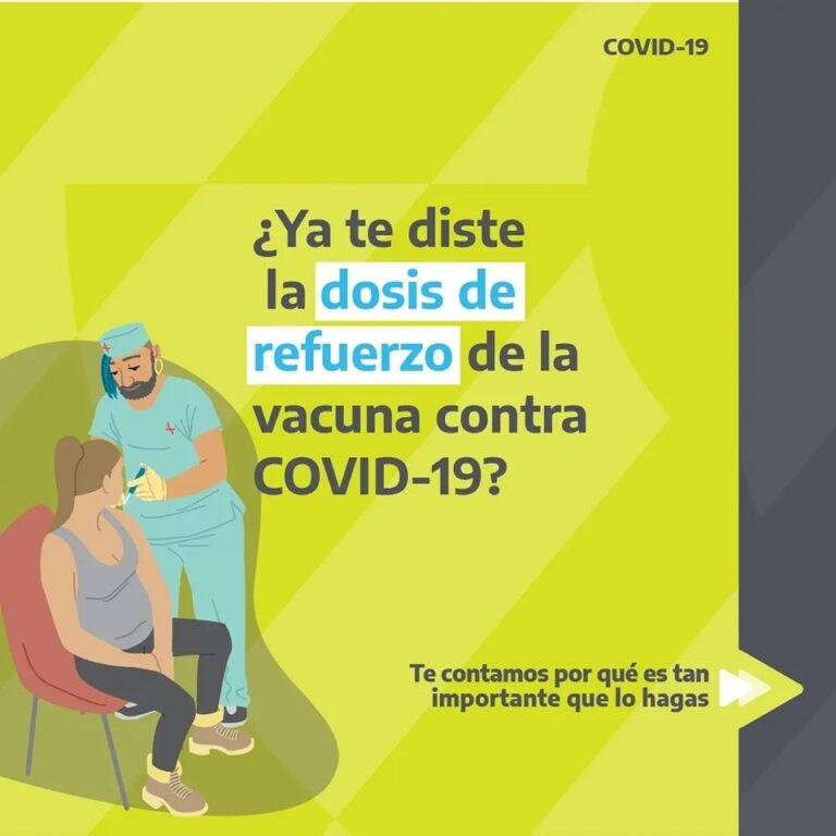 Dosis de refuerzo contra el Coronavirus: El Hospital Garrahan concientiza sobre su valor
