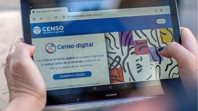 Censo 2022: Última semana para completar el Censo Digital