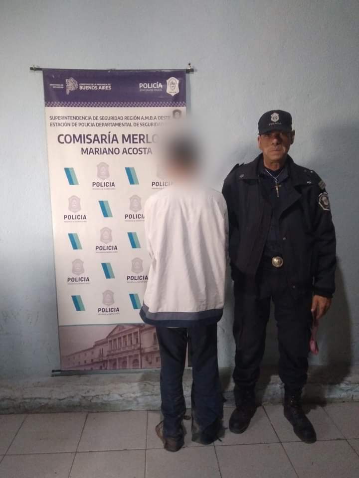 Merlo: Detuvieron a un joven ladrón en Mariano Acosta 