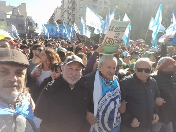 HIJOS Regional La Matanza se sumó a la marcha en apoyo a Cristina