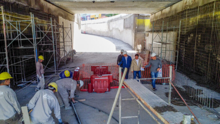 Obras en La Matanza: El municipio informa detalles de uno de los nuevos túneles de Laferrere 