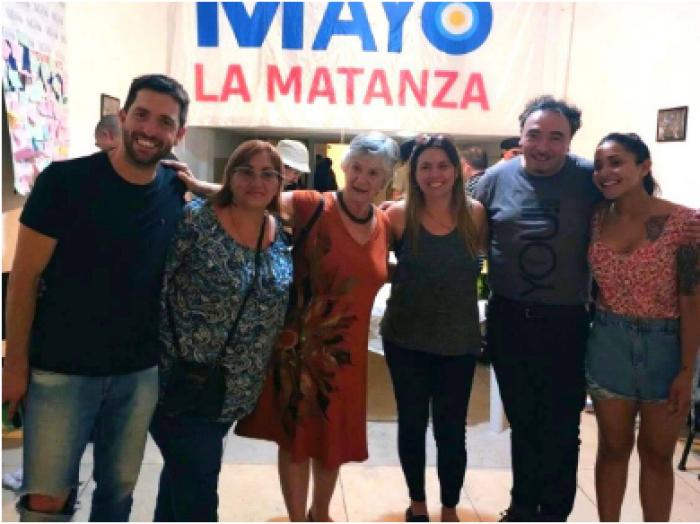 La Matanza: El Movimiento Mayo inauguró un nuevo local junto a la senadora provincial María Reigada