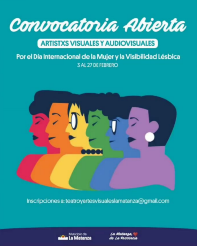 La Matanza: Convocan artistas visuales y audiovisuales para la muestra por el Día de la Mujer y la Visibilidad Lésbica