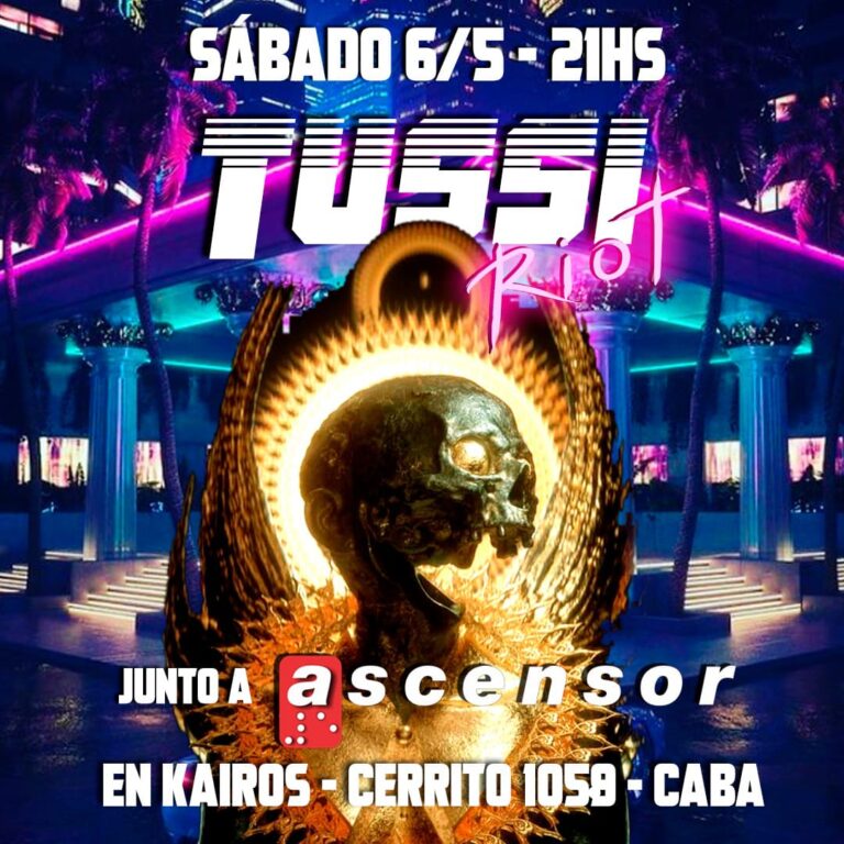 Tussi Riot y Ascensor se presentarán en CABA 