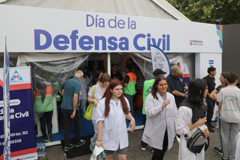San Justo: Defensa Civil cerró la destacada exposición de dispositivos de asistencia locales