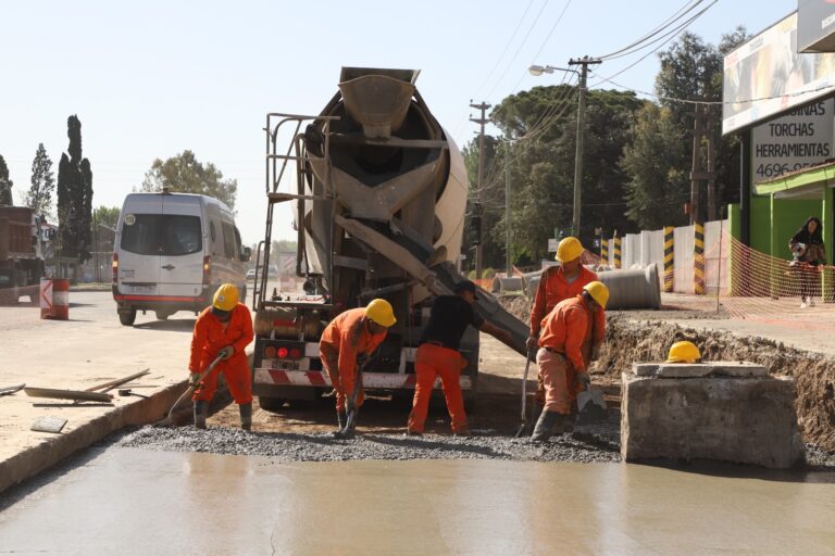San Justo: Se retomaron las obras en la Ruta Provincial N°4