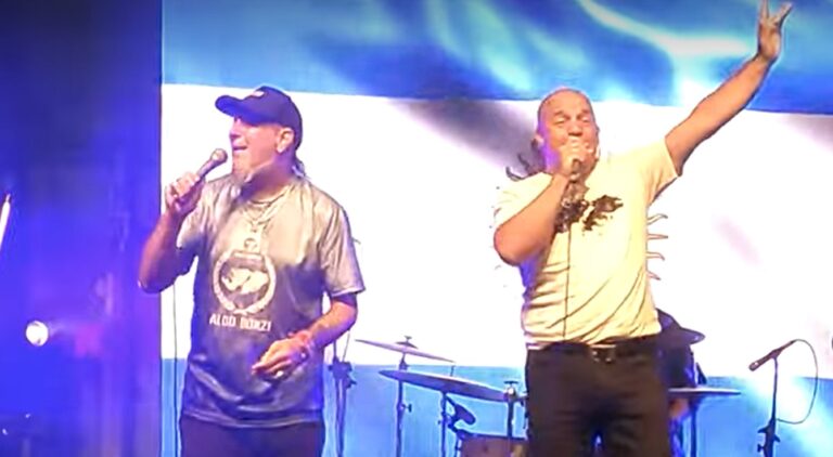 Ponete la de Malvinas: Fabio Santana y “el Mono” de Kapanga lanzaron una canción juntos